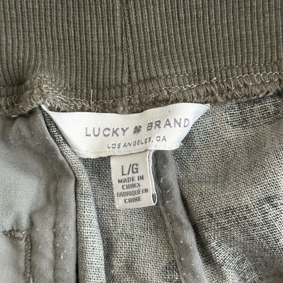Lucky Brand Olive Green Joggers - Picture 5 of 5